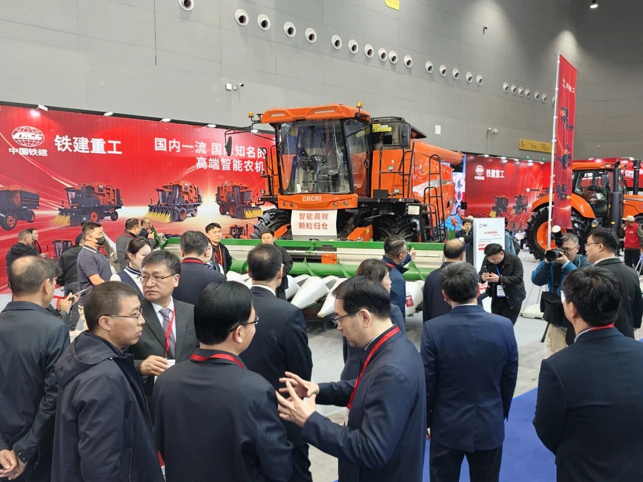 鐵建重工農(nóng)機(jī)產(chǎn)品集中亮相2026全國農(nóng)業(yè)機(jī)械展覽會