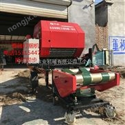 即省人工又省钱的青储饲料打捆包膜机 优质青储打捆机