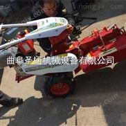 上堯梨園旋耕除草機，低耗手扶開溝機 水泥路面開溝機價格