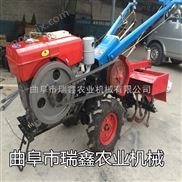 手扶式开沟机 水稻田耕地机 20马力手扶拖拉机带犁